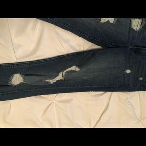 EXPRESS High Rise Ankle Jeans